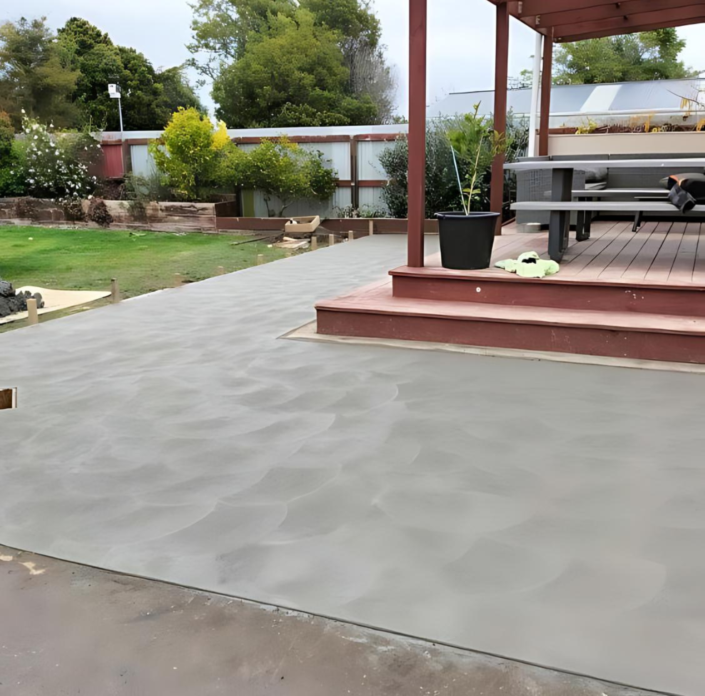 CPB concrete pad project