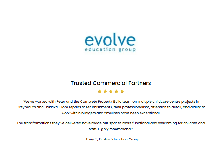Evolve Education Group testimonial