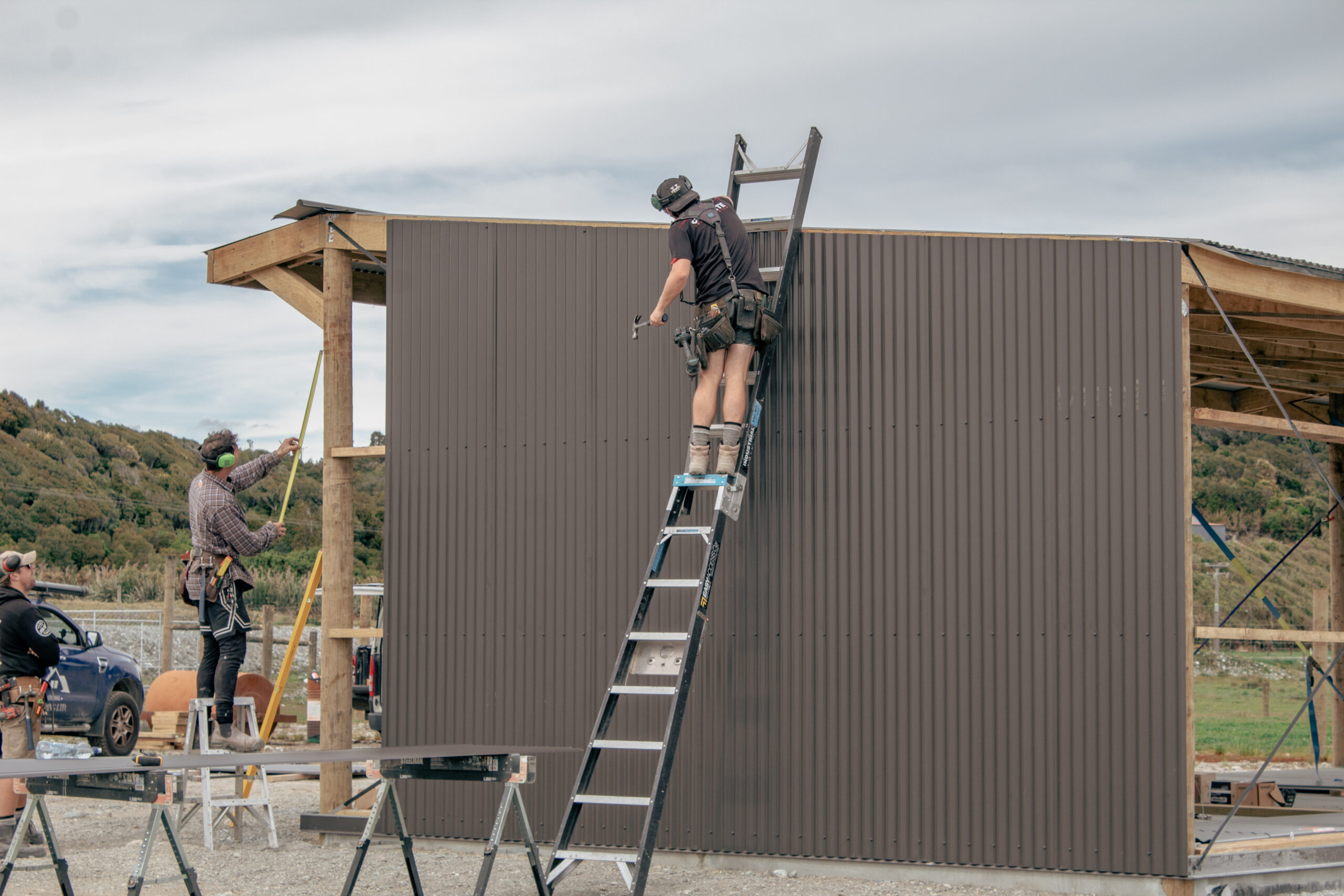 Elect Mining Pole Shed project